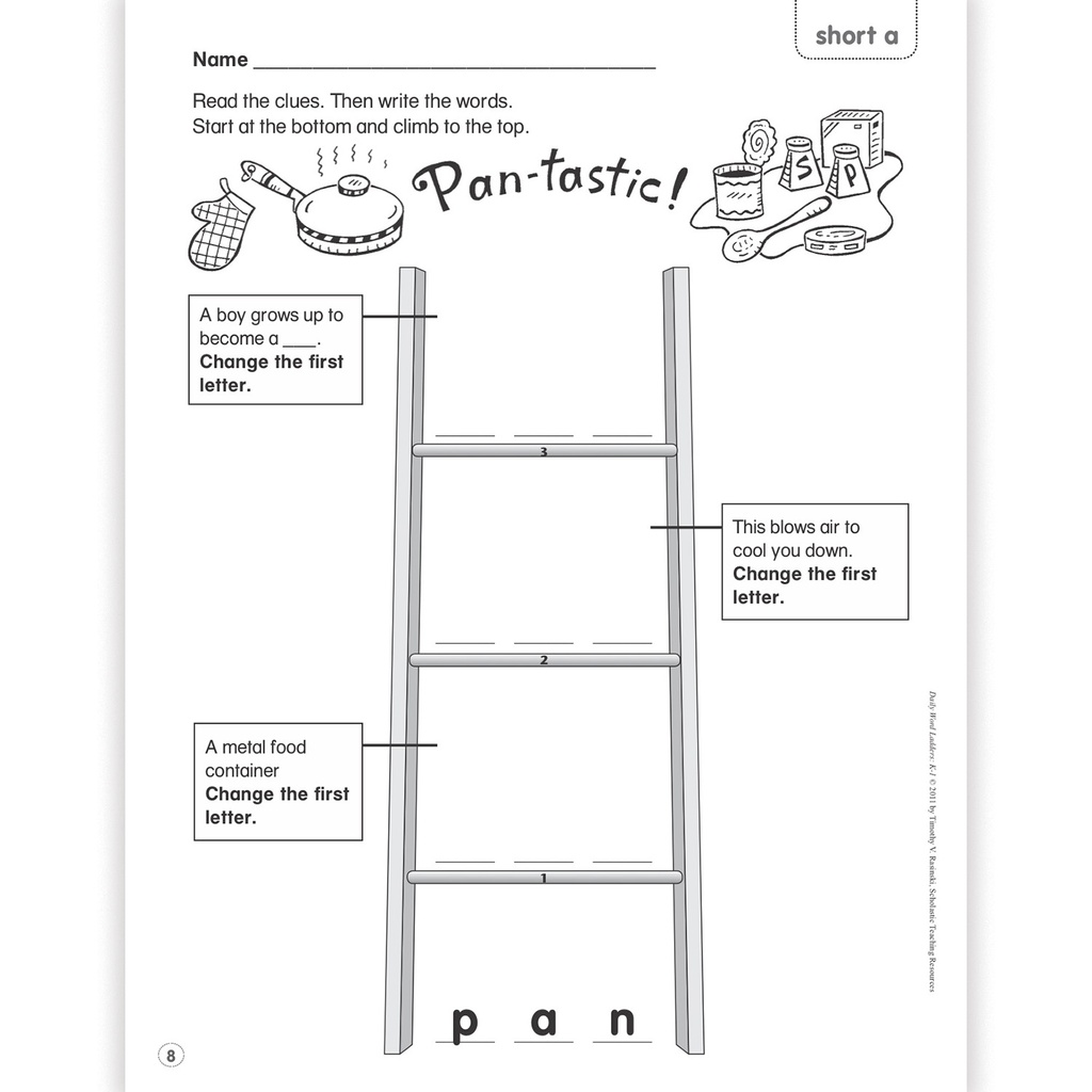 Daily Word Ladders Grades K-1_7