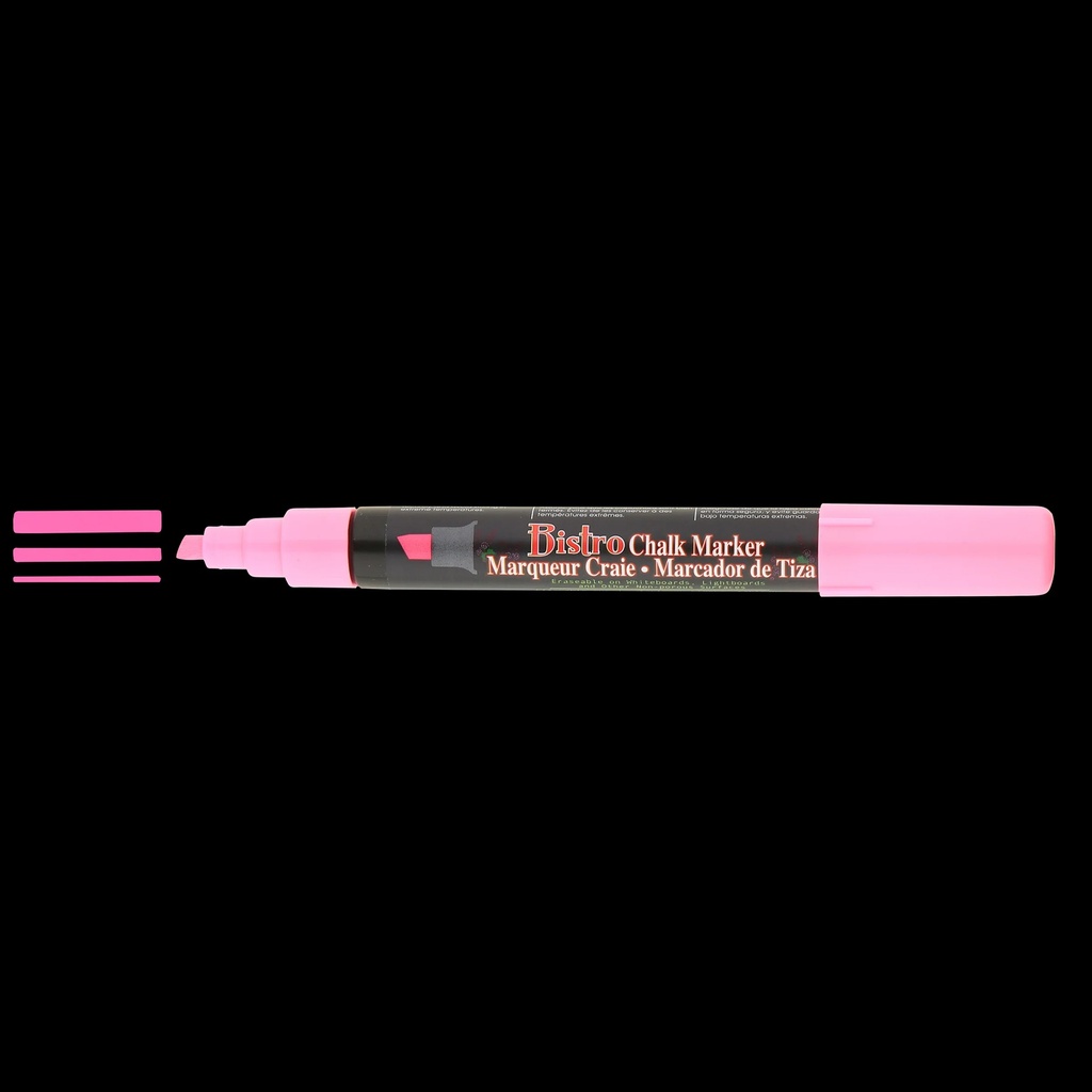 Fluorescent Broad Point Chalk Marker Chisel Tip Set 4H Pack of 4_5