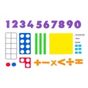 Rainbow Numbers Magentic Numbers Set