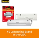 Thermal Laminator Value Pack, 9&quot; W, with 20 Letter Size Pouches