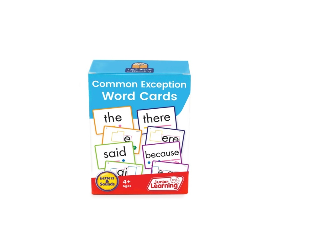 Common Exception Word Cards
