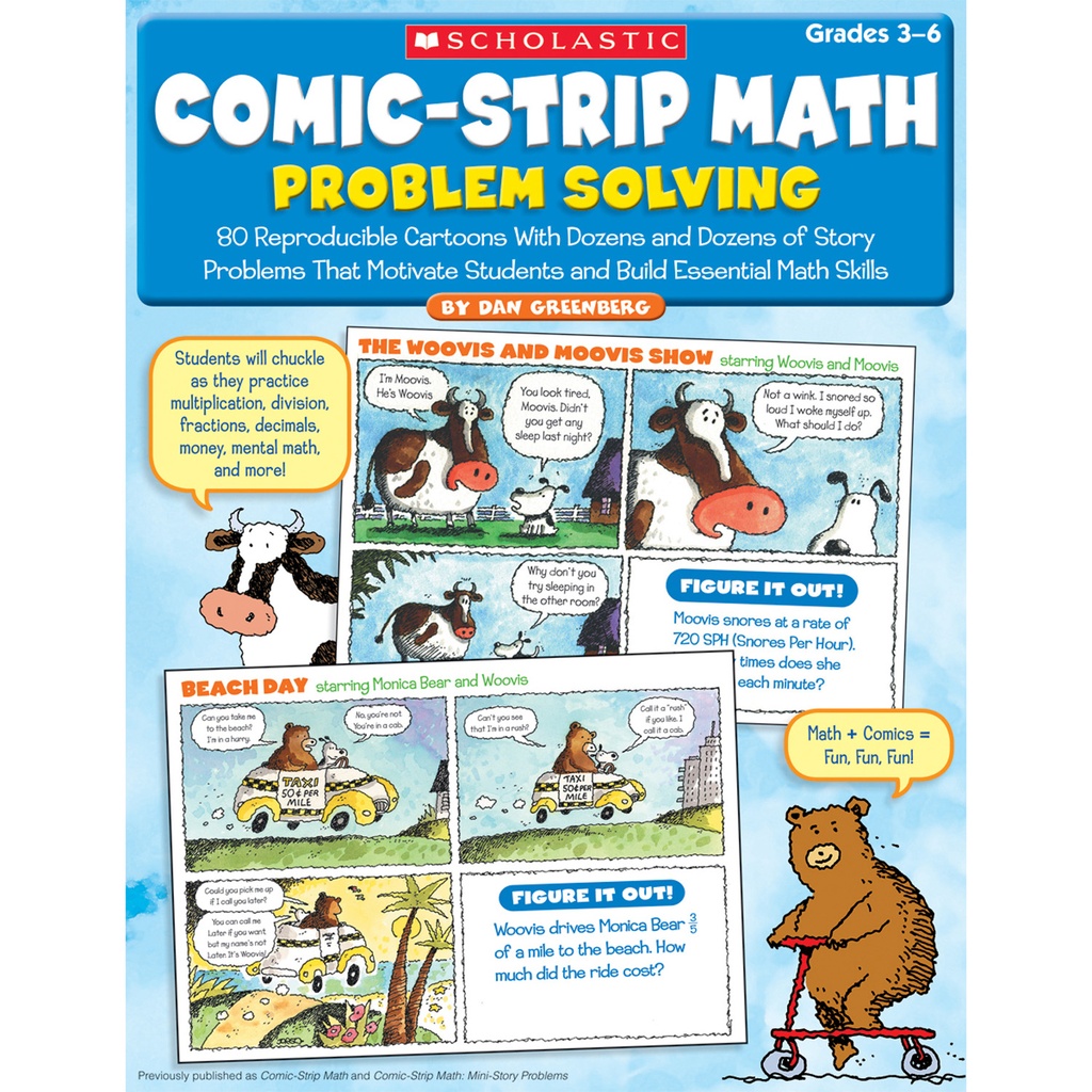 Comic-Strip Math: Problem Solving Book_1