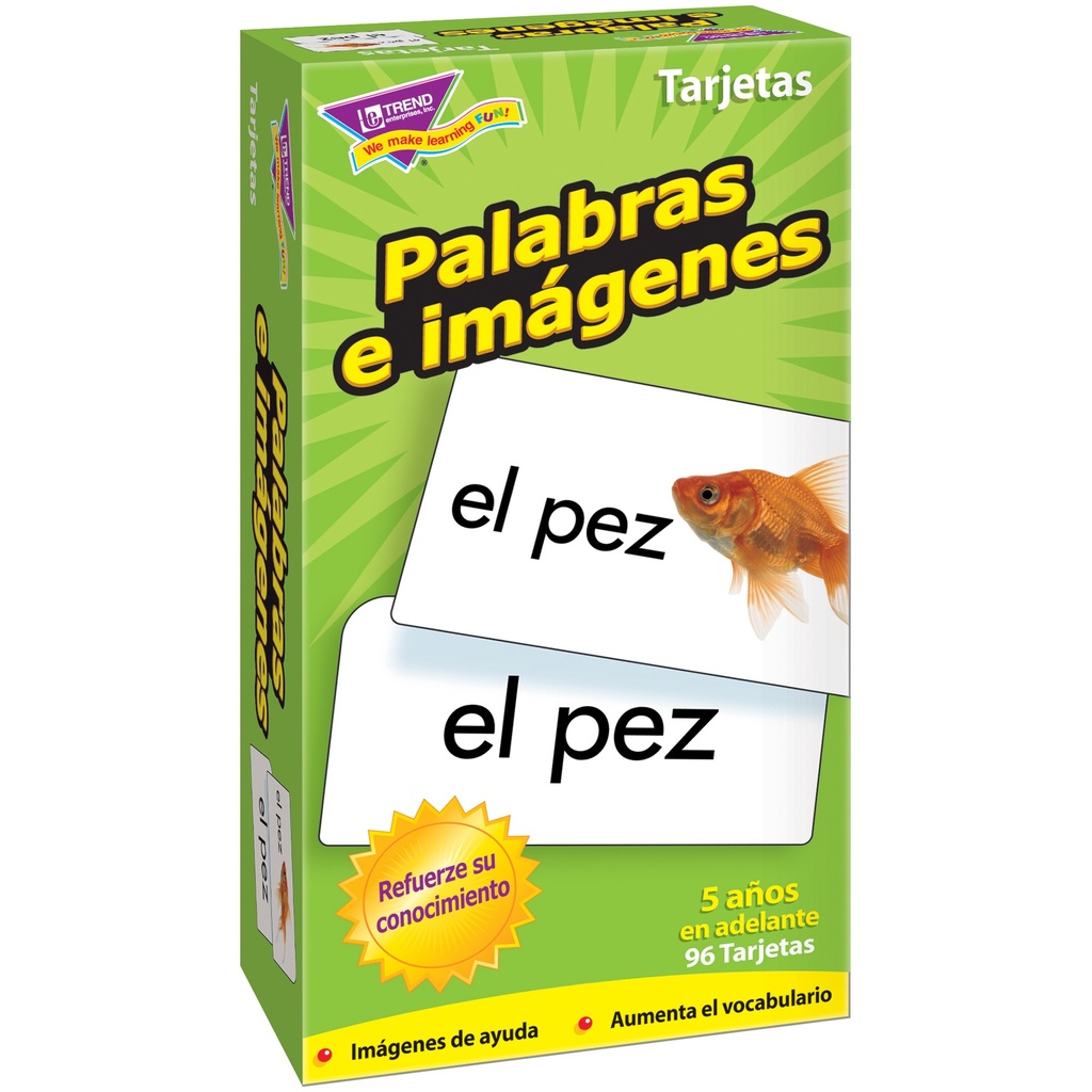 Palabras e imágenes (SP) Skill Drill Flash Cards_1