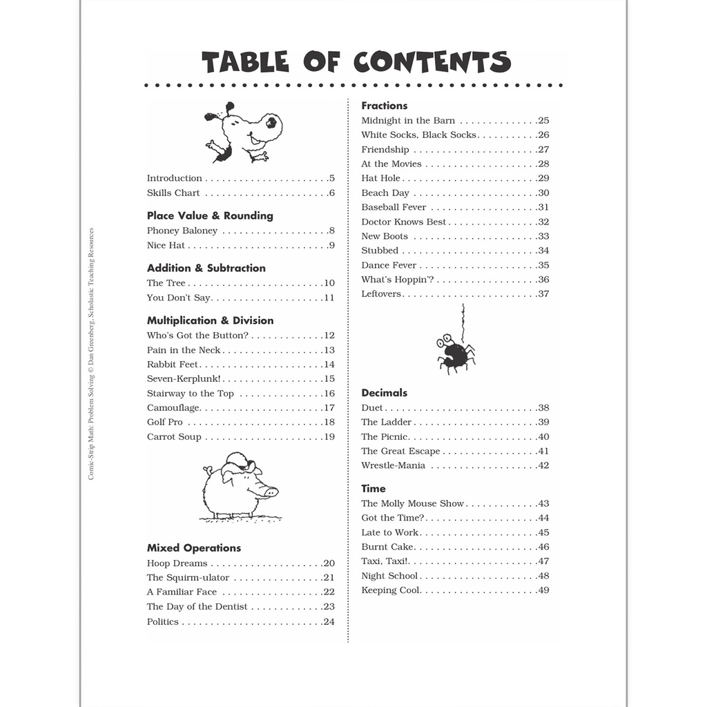Comic-Strip Math: Problem Solving Book_2