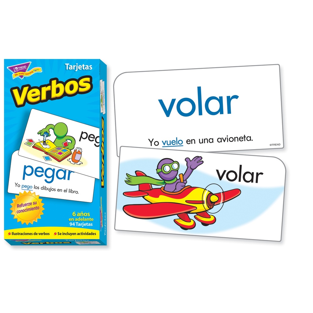 Verbos (Spanish Action Words) Skill Drill Flash Cards_2