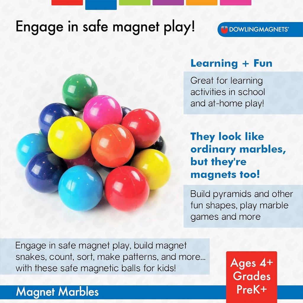 Magnet Marbles, Pack of 20_2