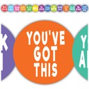 Colorful Positive Sayings Border Trim, 35 Feet_2