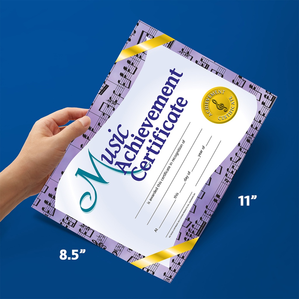 Music Achievement Certificates Pack of 30_2