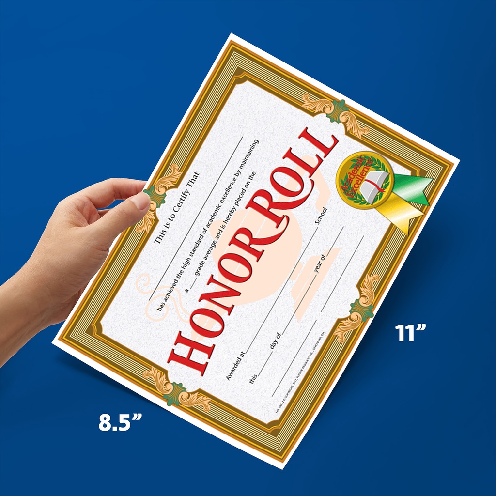 Honor Roll Certificates Pack of 30_2