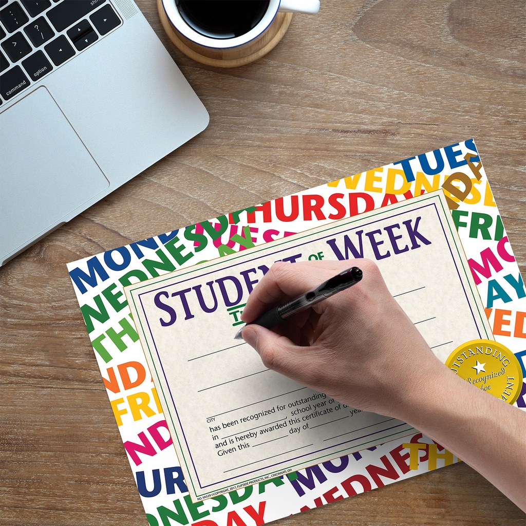 Student of the Week Certificates Pack of 30_4