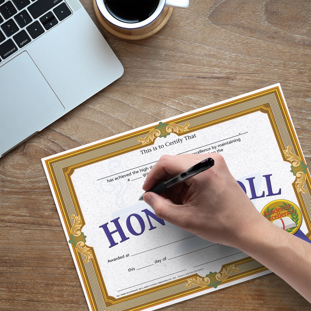High Honor Roll Certificates Pack of 30_4