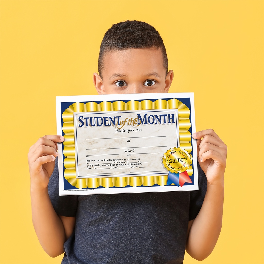 Student of the Month Certificates Pack of 30_5