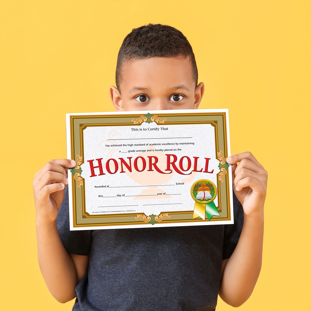 Honor Roll Certificates Pack of 30_5