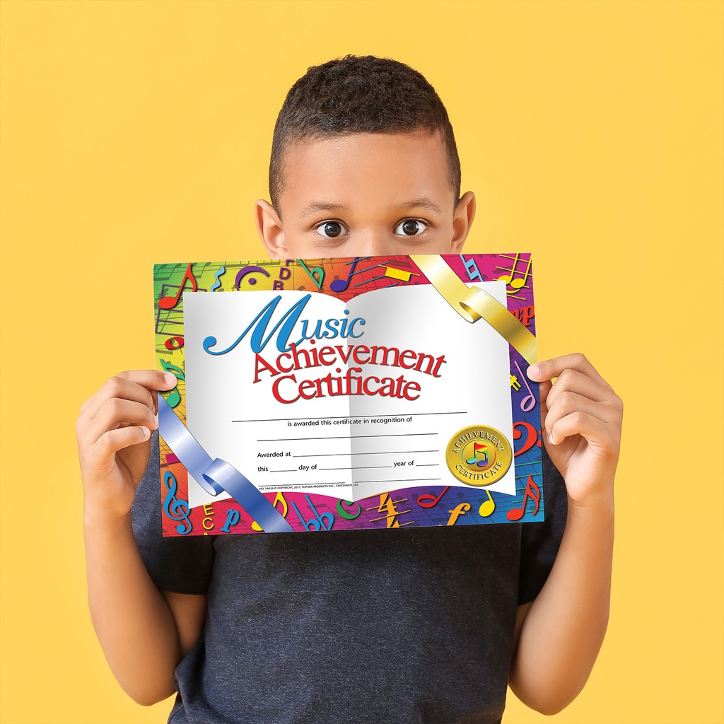 Music Achievement Certificates Pack of 30_5