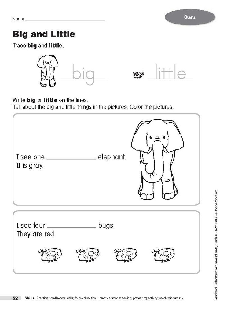 Read &amp; Understand with Leveled Texts, Grade K