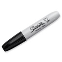 Black Chisel Tip Permanent Markers Pack of 4_1