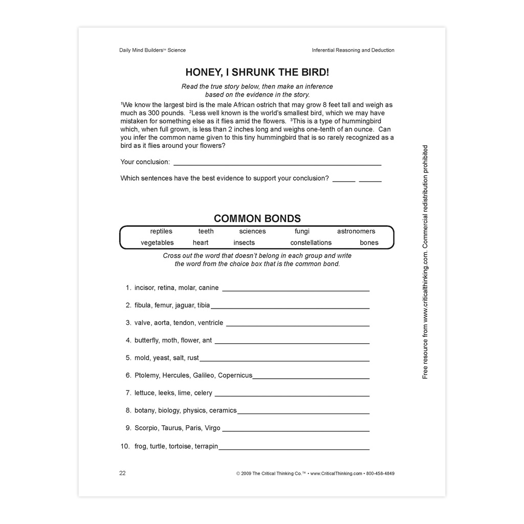Daily Mind Builders Science Book, Grade 5-12_2