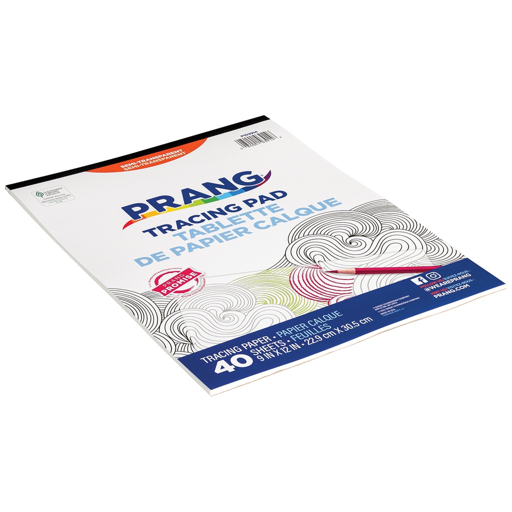 Translucent 9" x 12" Tracing Paper Pad 40 Sheets_2