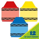 Crayola® Crayons Paper Cut-Outs, Pack of 36