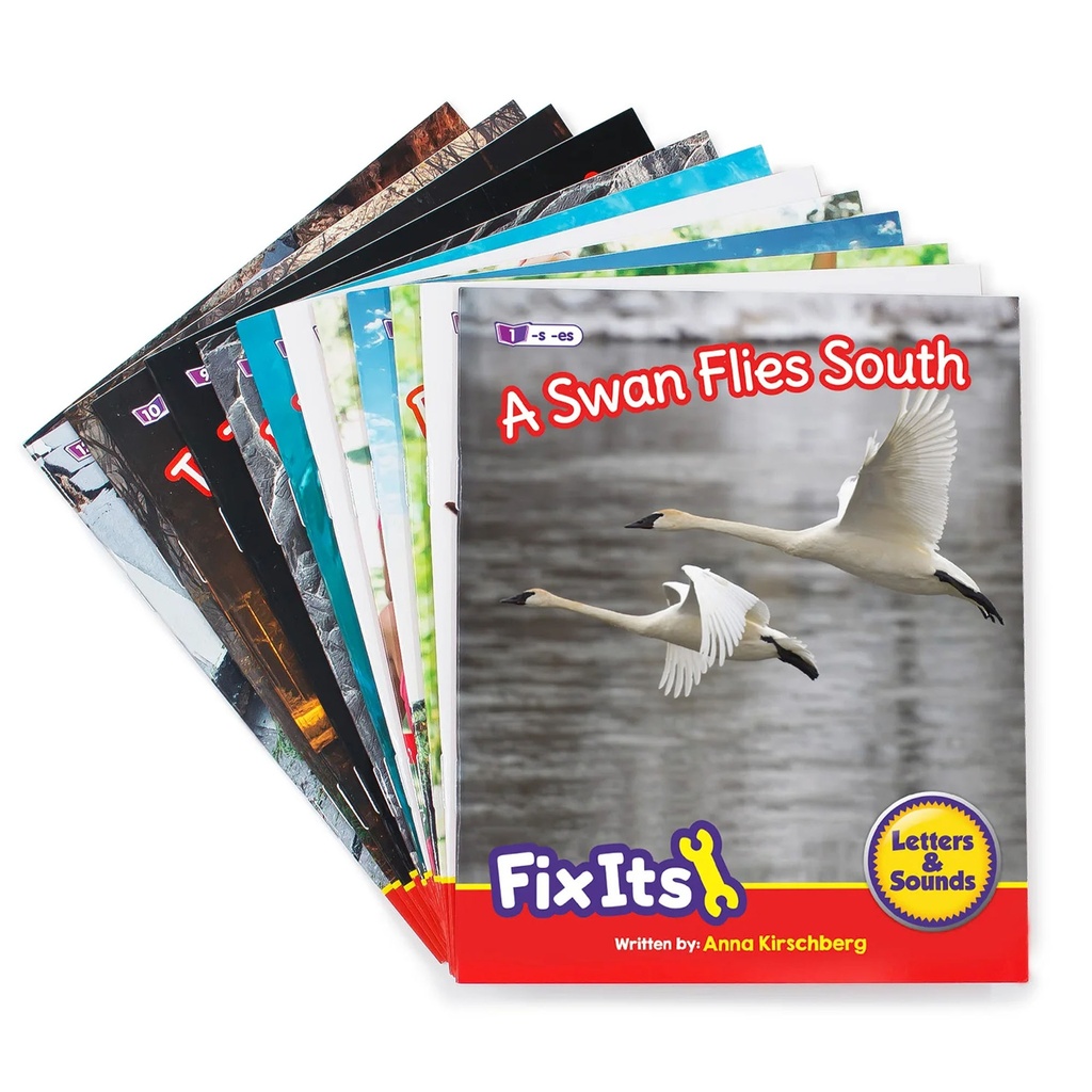 Fix Its Decodable Readers Suffixes Non-Fiction Phase 6 Set of 12_2