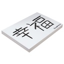White  12" x 18" Heavyweight Tagboard 100 Sheets_3