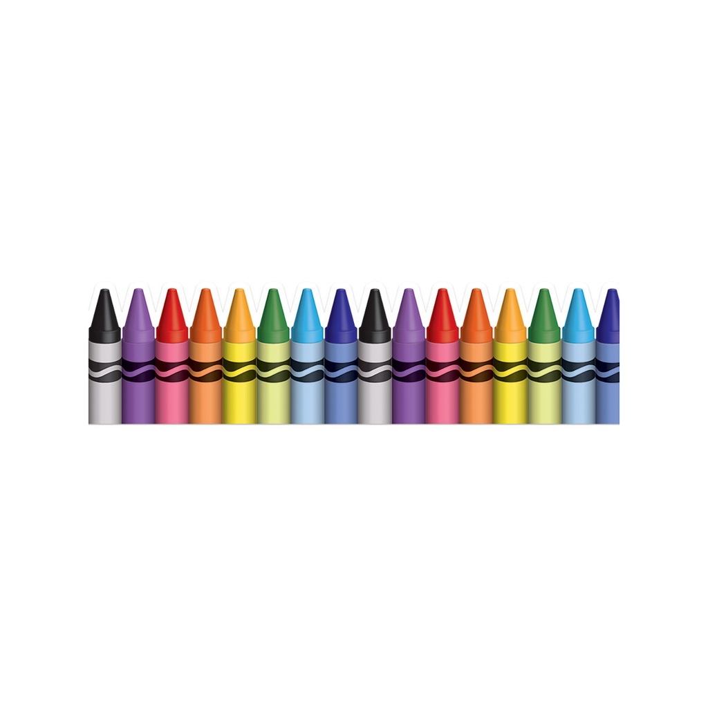 Crayola® Crayons Extra Wide Deco Trim®, 37 Feet