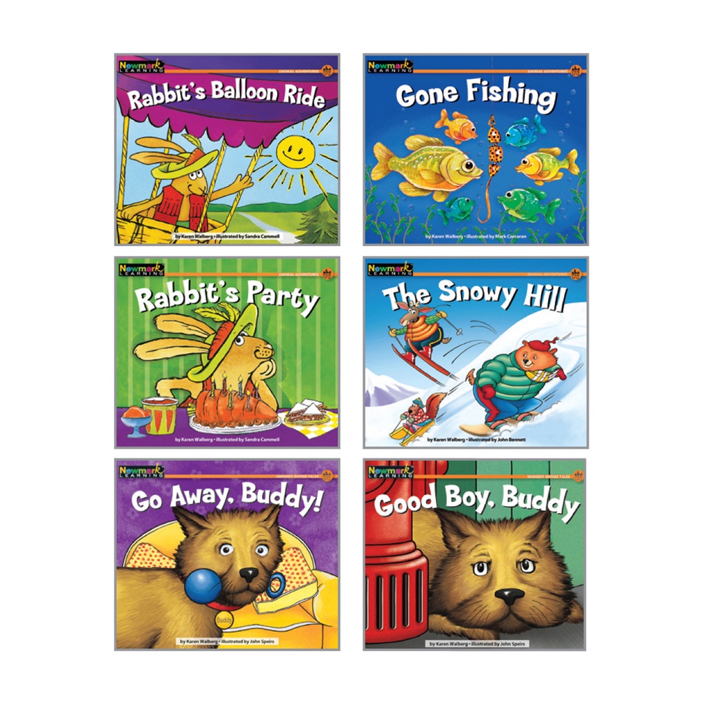 Rising Readers Fiction Leveled Book Set of 12_1