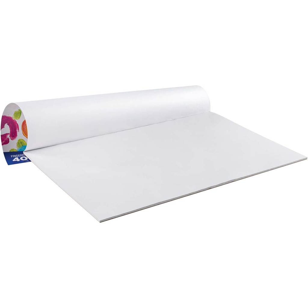 White 18" x 12" Painting Paper Pad 40 Sheets_1