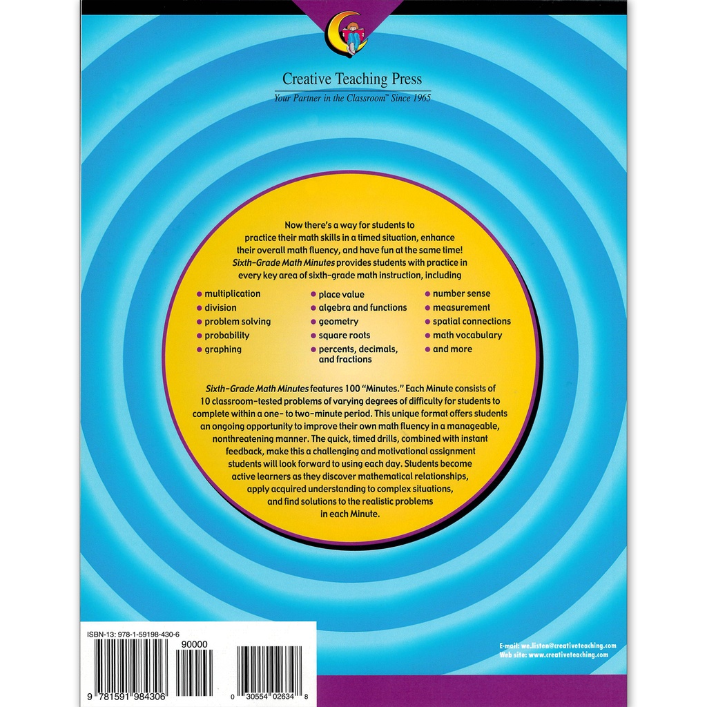 Math Minutes Book, Grade 6_1