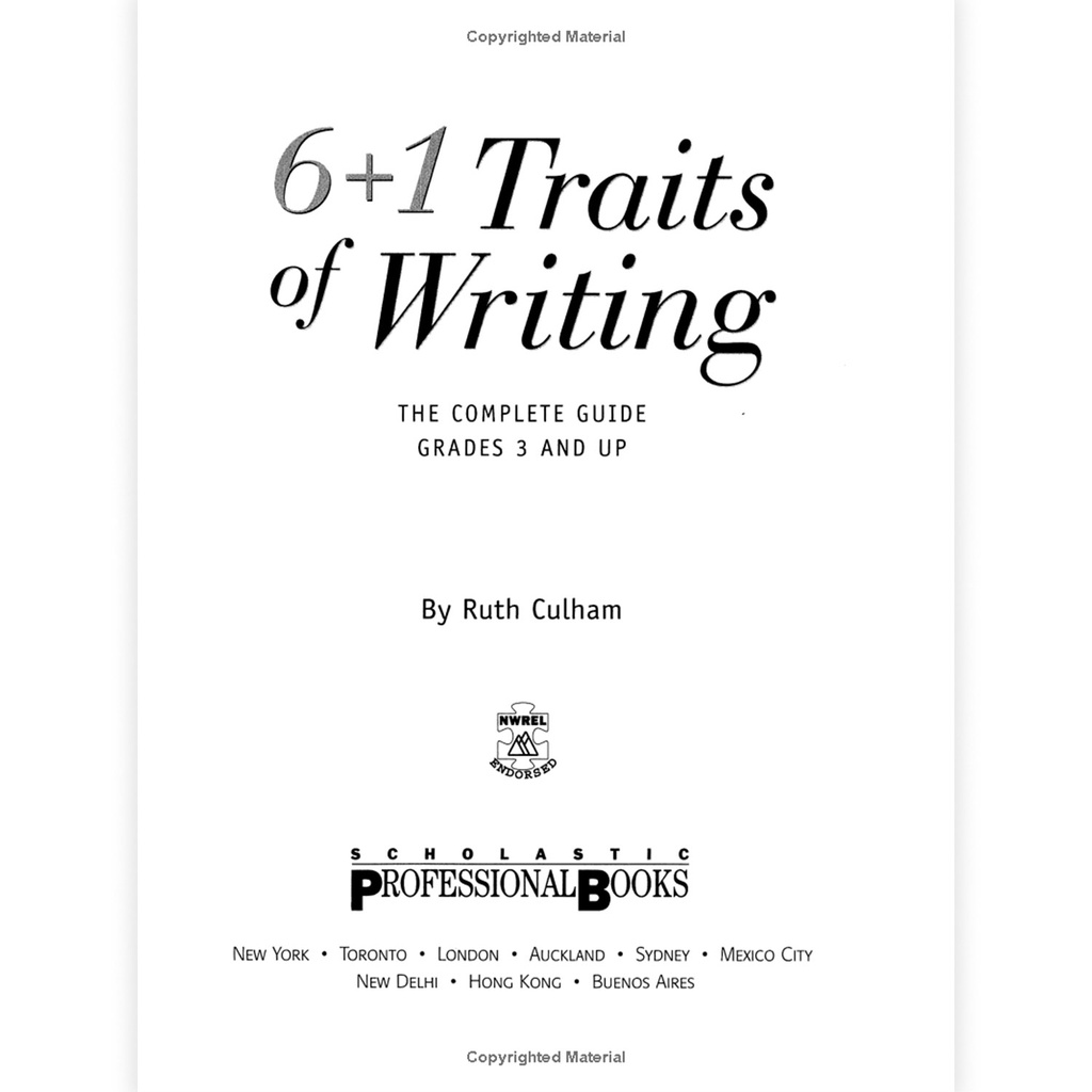 6 + 1 Traits of Writing: The Complete Guide: Grades 3 & Up_1