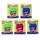 Assorted Two-Hole Pencil Sharpener with Catcher & Bonus Erasers Set of 12_1