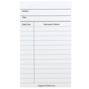 Assorted Library Cards Pack of 500_2