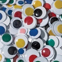 Wiggle Eyes, Jumbo Round, Assorted Colors & Sizes, Pack of 100_2