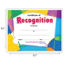 Certificate of Recognition Colorful Classics Cert's., 30 ct_1