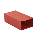 Red #6 Gusseted Paper Bags Pack of 50_1