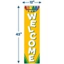 Crayola® Welcome Vertical Banner