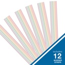 Crafty and Cool Rainbow Stitched Straight Border