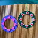 Celebration Wreath Craft Paper