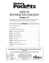 History Pockets: Life in Plymouth Colony, Grades 1-3