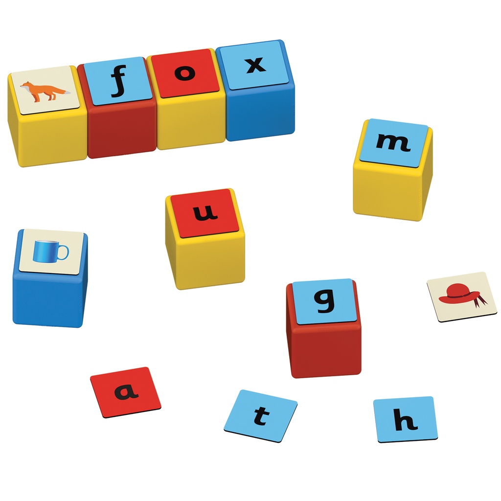 Magicube™ Word Building Set, Recycled, 55 Pieces