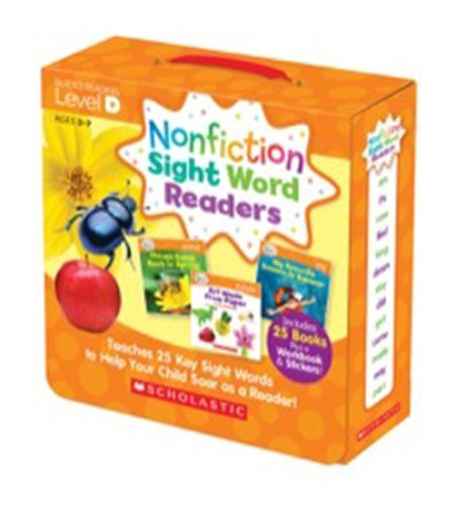 Non Fiction Sight Word Readers Student Pack Level D
