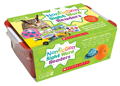Non Fiction Sight Word Readers Tub  Level C