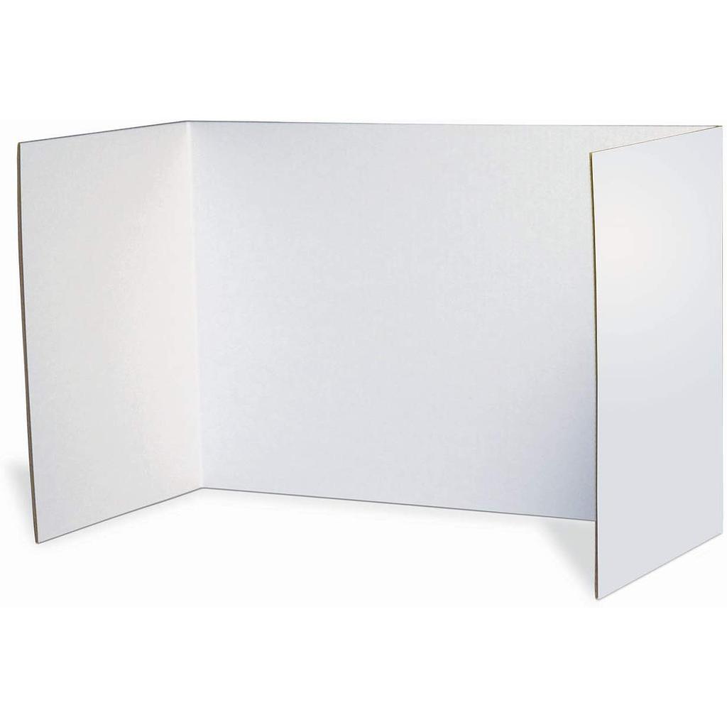 Pack of 4 White Privacy Boards