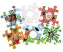 Roylco® Picture Frame Puzzle Pieces — 24 interlocking frames