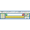 Primary Traditional Manuscript Counting 1–120 Desk Plates | 9026 NS