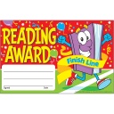 Trend Enterprises® Reading Award Finish Line Recognition Awards — Reading Achievement Certificates