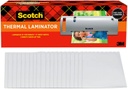 Scotch® Thermal Laminator Value Pack — 9" Laminator + 20 Letter Pouches