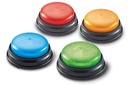 Learning Resources® Lights & Sounds Answer Buzzers, Set of 4 (3.5" dia)