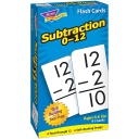 TREND® Skill Drill Flash Cards — Subtraction 0–12 (91 cards)