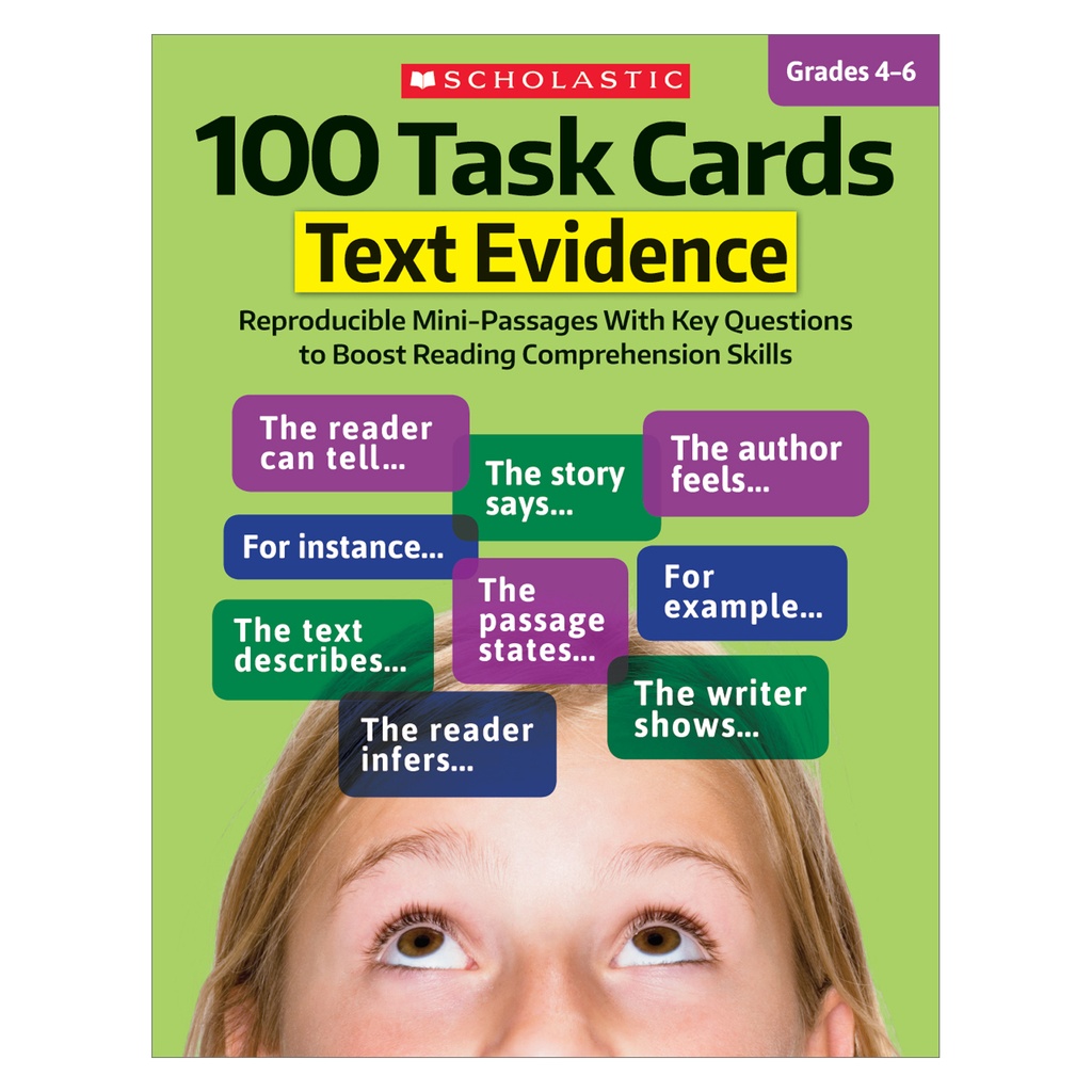 Text Evidence 100 Task Card Set